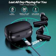 Load image into Gallery viewer, kurdene TWS G01 Bluetooth 5.3 LE Audio Earbuds Headphones, Built-in Microphone with Immersive Deep Bass & Clear Call