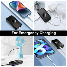 Load image into Gallery viewer, Kurdene Portable Wireless Charger for Apple Watch Series 8/UItra/7/6/5/4/3/2/SE/,1500mAh Magnetic iWatch Charger Power Bank