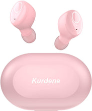 Load image into Gallery viewer, Kurdene Wireless Earbuds,Bluetooth Earbuds with Charging Case(S8-Rose Pink)