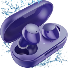 Load image into Gallery viewer, kurdene Wireless Earbuds with Wireless Charging case(V8-Purple)