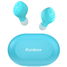 Load image into Gallery viewer, Kurdene Wireless Earbuds,Bluetooth earbuds with Charging Case(S8-Wathet)