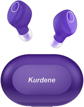 Load image into Gallery viewer, Kurdene Wireless Earbuds,Bluetooth Earbuds with Charging Case(S8-Purple)