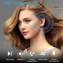 Load image into Gallery viewer, Kurdene Wireless Earbuds,Bluetooth Earbuds with Charging Case(S8-Royal Blue)