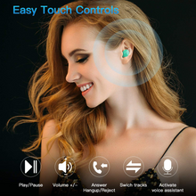Load image into Gallery viewer, Kurdene Wireless Earbuds,Bluetooth Earbuds with Charging Case(S8-Grass Blue)