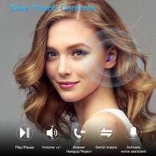 Load image into Gallery viewer, Kurdene Wireless Earbuds,Bluetooth Earbuds with Charging Case(S8-Purple)