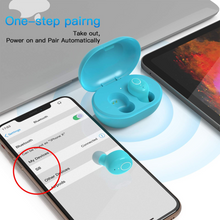 Load image into Gallery viewer, Kurdene Wireless Earbuds,Bluetooth earbuds with Charging Case(S8-Wathet)