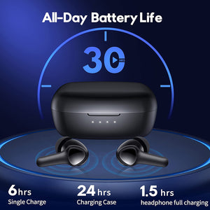 Bluetooth Wireless Earbuds,Immersive Sound Premium Deep Bass Hi-Fi Stereo Headset