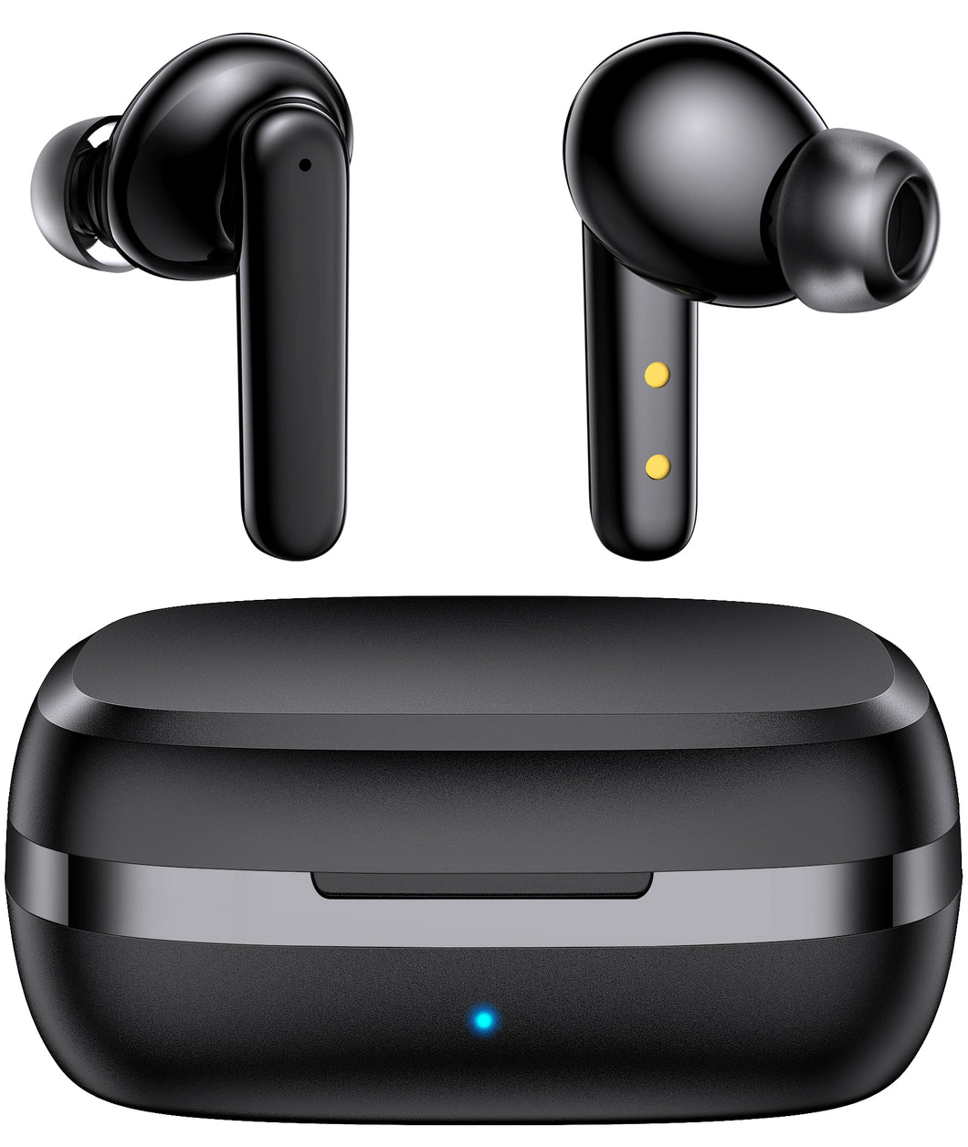 kurdene TWS G01 Bluetooth 5.3 LE Audio Earbuds Headphones, Built-in Microphone with Immersive Deep Bass & Clear Call