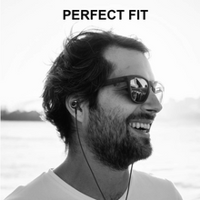 Load image into Gallery viewer, Kurdene Wired Earphones, Noise Isolating Earbuds Wired in-Ear Headphones(Black)
